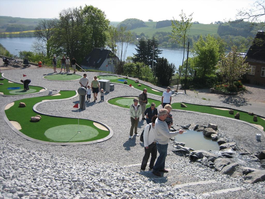 Terrassen Camping & Cottages Silkeborg Exteriér fotografie